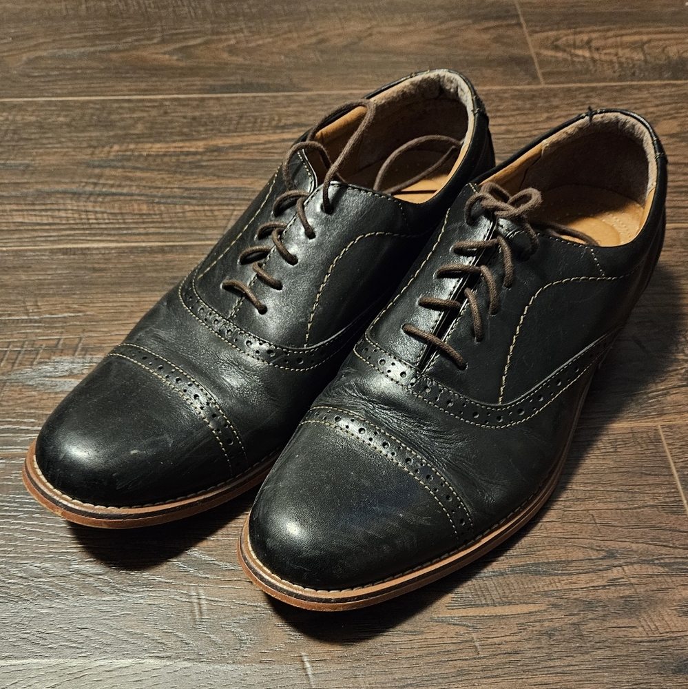 G. H. Bass Black Oxford Men's Shoes